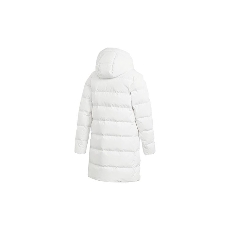 Adidas W Mid Down Coat Outdoor Sports Hooded Down Jacket Winter Women Coats White GE9992