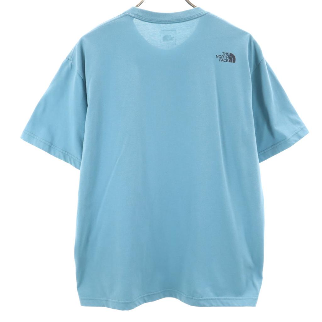 THE NORTH FACE Short sleeve T-shirt L light blue Outdoor NT32335X Men's Used