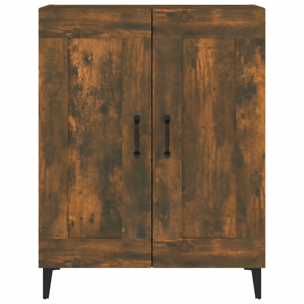 Sideboard Smoked Oak 69.5 x 34 x 90 cm Wood Based Panel