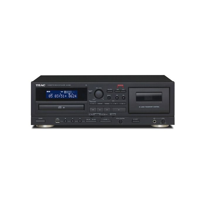 CD-дека - Teac - AD-850-SE - Черный - Стерео - Сетевой - CD