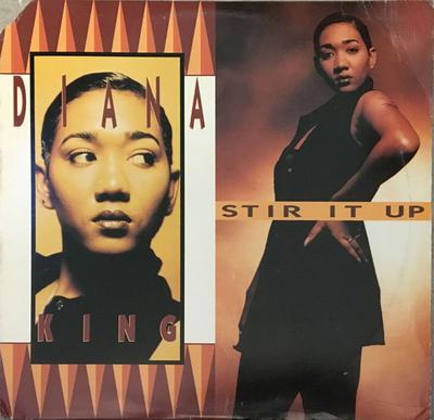 12-дюймовая пластинка DIANA KING Stir It Up 4277324 Chaos Recording 1994 US Rap HipHopRB Б/у