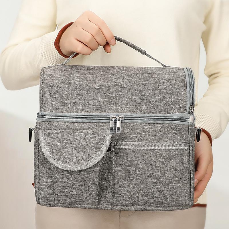 Гермальная изолированная сумка для обеда, крутая сумка для пикника, коробка для хранения еды для взрослых и детей