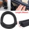 300CM Rubber Car Door Sealing Gasket Tape Strip Edge Trim Windproof