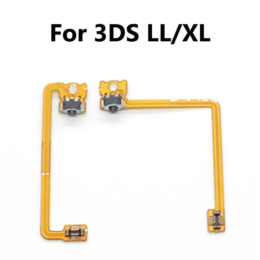 1/3pcs L R Shoulder Button with Flex Cable For 3DS 3DSLL 3DSXL New 3DS LL XL Repair Left Right Switch Trigger