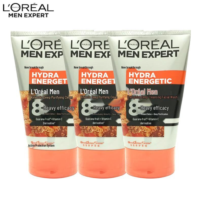 L'Oréal Men Expert Набор пенки для глубокого очищения Hydra Energetic