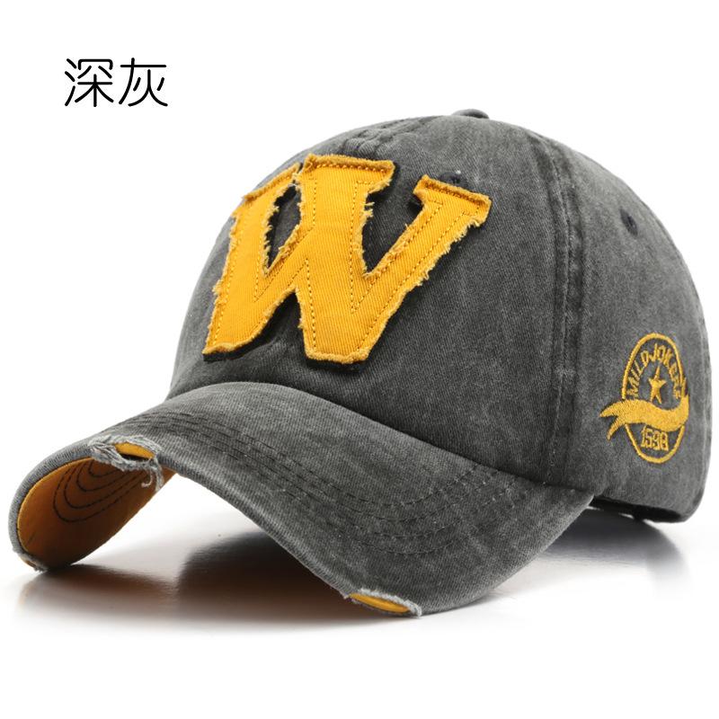 Женские и мужские бейсболки с вышитыми буквами W Snapback в стиле хип-хоп, регулируемая хлопковая кепка Gorras унисекс для отдыха на природе, повседневная мужская кепка для папы