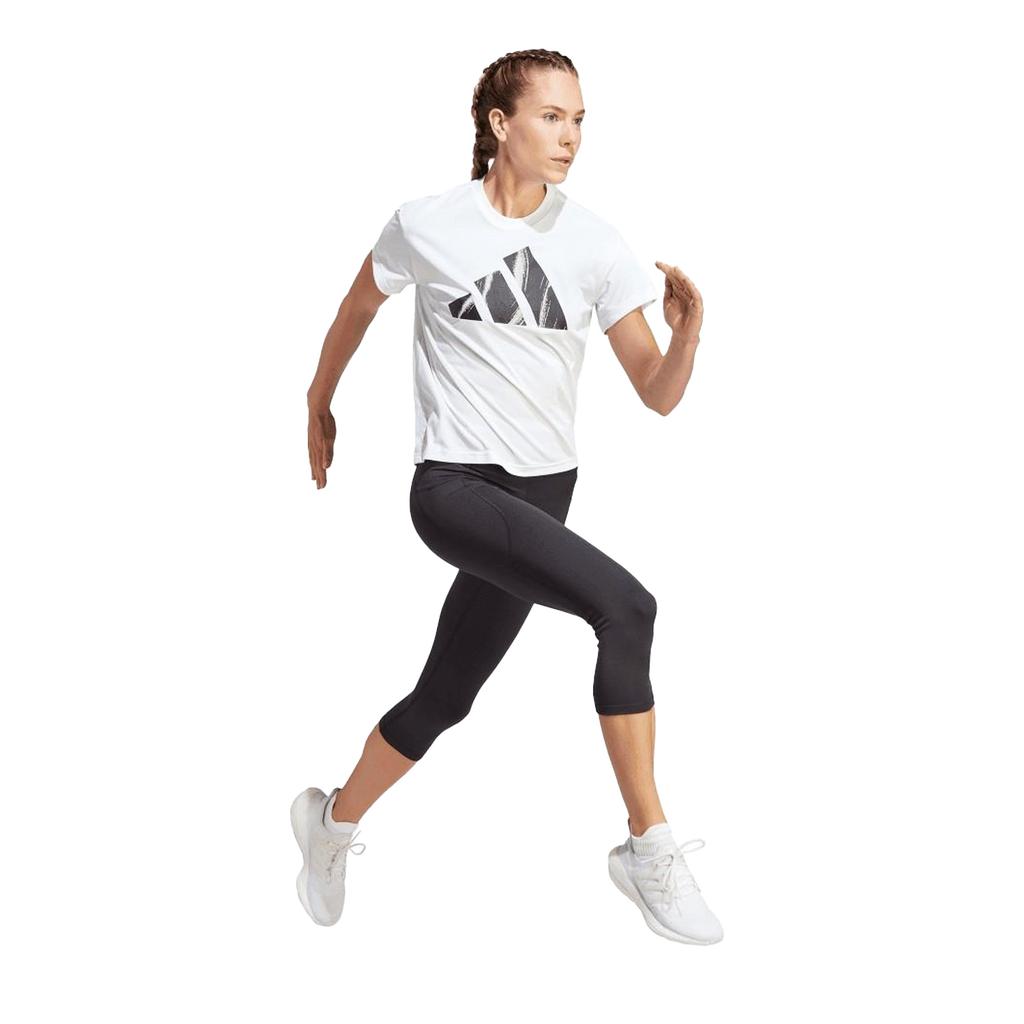 Adidas Womens/Ladies Run It Love Brand T-Shirt
