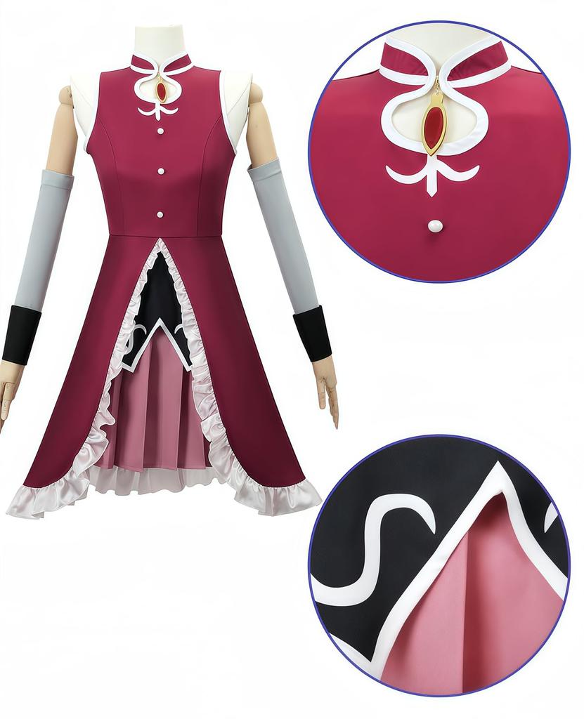 Madoka Magica Cosplay Sakura Kyoko Cosplay Costume Sakura Kyoko Cosplay Puella Magi Madoka Magica Adult Cultural Festival Event Costume Puella Magi
