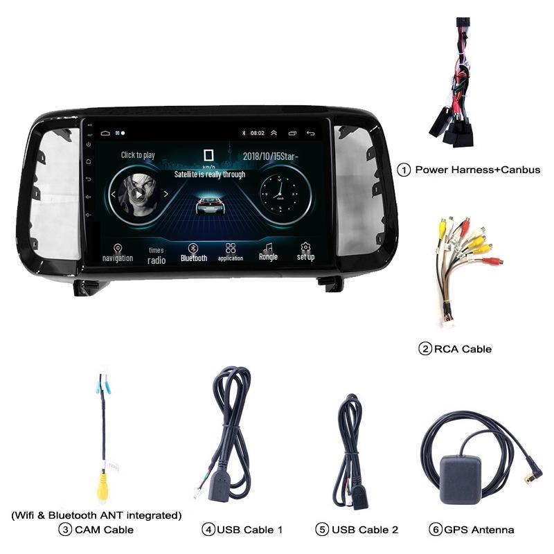 IX35 Android Smart Central Control с большим экраном и камерой заднего вида для моделей 2011-2020 годов
