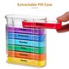 Медицинский футляр, аптечка, органайзер для таблеток, футляр для таблеток, напоминание о лекарствах, портативный, для путешествий