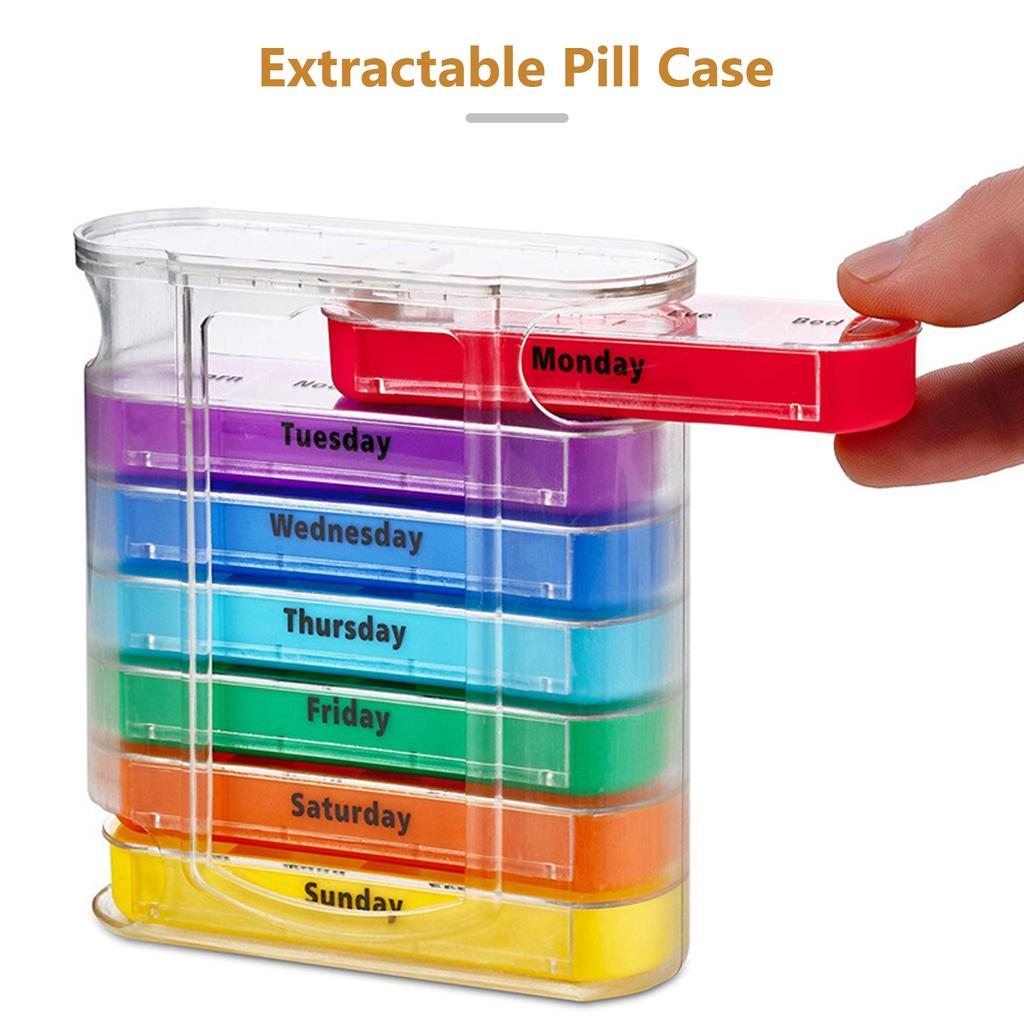 Медицинский футляр, аптечка, органайзер для таблеток, футляр для таблеток, напоминание о лекарствах, портативный, для путешествий