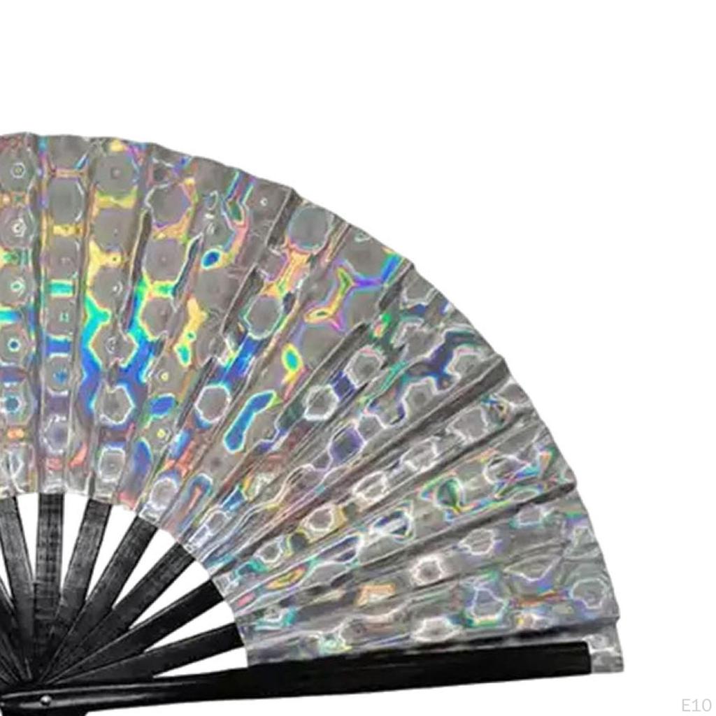 Line Dance Popping Fan Craft Hand для вечеринок, театральных танцев, реквизита