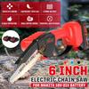 24В 2xАккумулятор Электрическая Садовая Пила Цепная Пила Беспроводная Деревообработка Электрическая Цепная Пила Деталь Угловая Шлифмашина для Аккумулятора