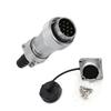WEIPU WF24 TI/Z 2 3 4 9 10 12 19 Контактный Авиационный Электрический Сигнальный M24 Силовой Разъем Папа Вилка Мама Розетка Для Панели
