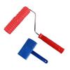 Empaistic Paint Roller Wood Pattern Graining Painting Tool Knurling Decoration Rolling Brush  Room