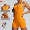 Seamless Yoga Bodysuit For Women With High Elasticity And Tummy Control For Fitness Workouts