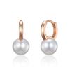 ELLE Jewelry 14K GF Bling Pearl One-Touch Earrings ELGPEE569