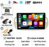 Android 14 Carplay& Auto Car Radio Stereo For Fiat 500 GPS Navigation Steering Wheel Control Multimedia BT WIFI+4G Head Unit DSP
