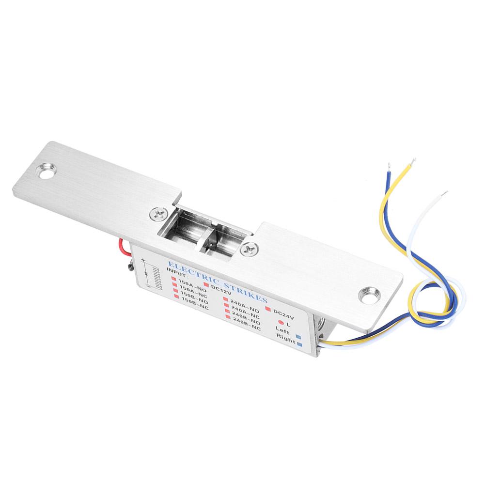 DC 12V Nc NO Type Electric Cathode Lock Door Access Security Locks with Signal Feedback