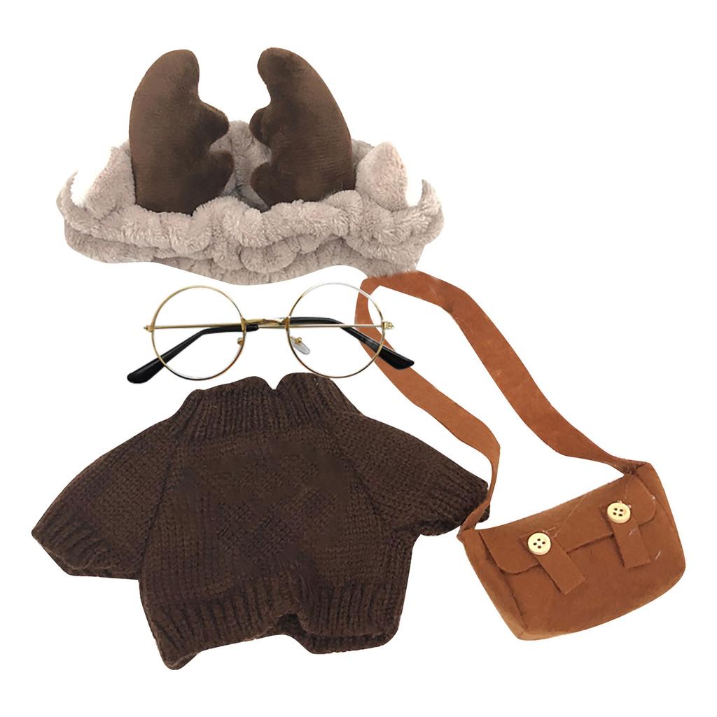 Аксессуары для кукол 30 см, плюшевая кукольная одежда, кукольная одежда, съемная одежда для плюшевых игрушек