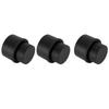 3pcs Soda Bottle Stopper Professional Press Type Sealing Reusable Beverage Bottle Covers for Soda Beverage Bottles Black