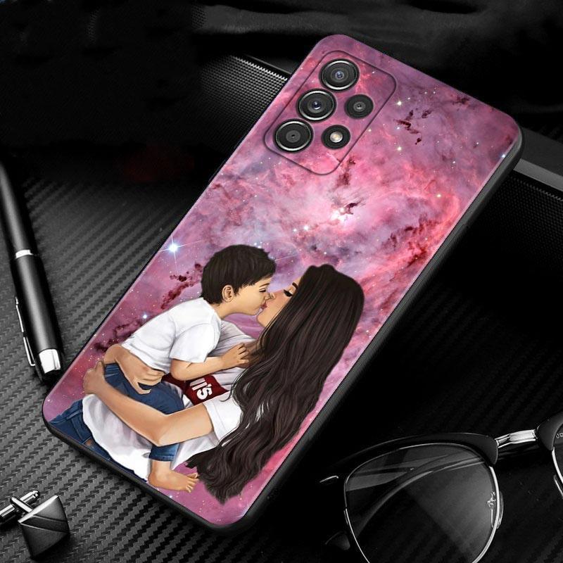 Чехол для Samsung Galaxy A72 A71 A52 A51 A42 A41 A32 A31 A22 A21s A12 A11 A02 A02s A01, чехол-капа для девочек, супер мам, женщин