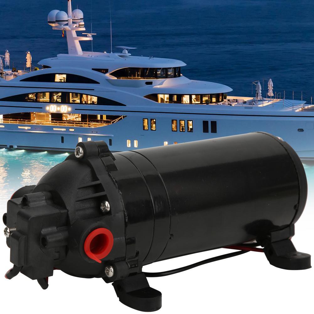 Water Yacht Engineering Plastics Electric Driver 12V Micro High Pressure Motor Home Diaphragm Pump