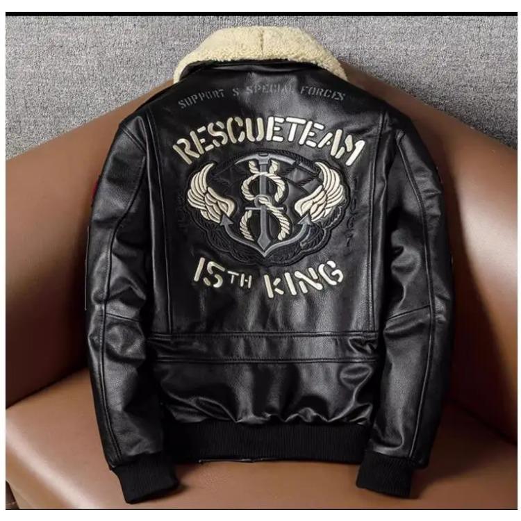 Классическая куртка Air Force из натуральной кожи. Мужская теплая куртка Rider из коровьей кожи. Черная куртка-бомбер из коровьей кожи. Мода