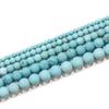 Матовые Натуральные Бирюзовые Свободные Бусины - Ювелирные Аксессуары (4-12mm) Полуфабрикаты