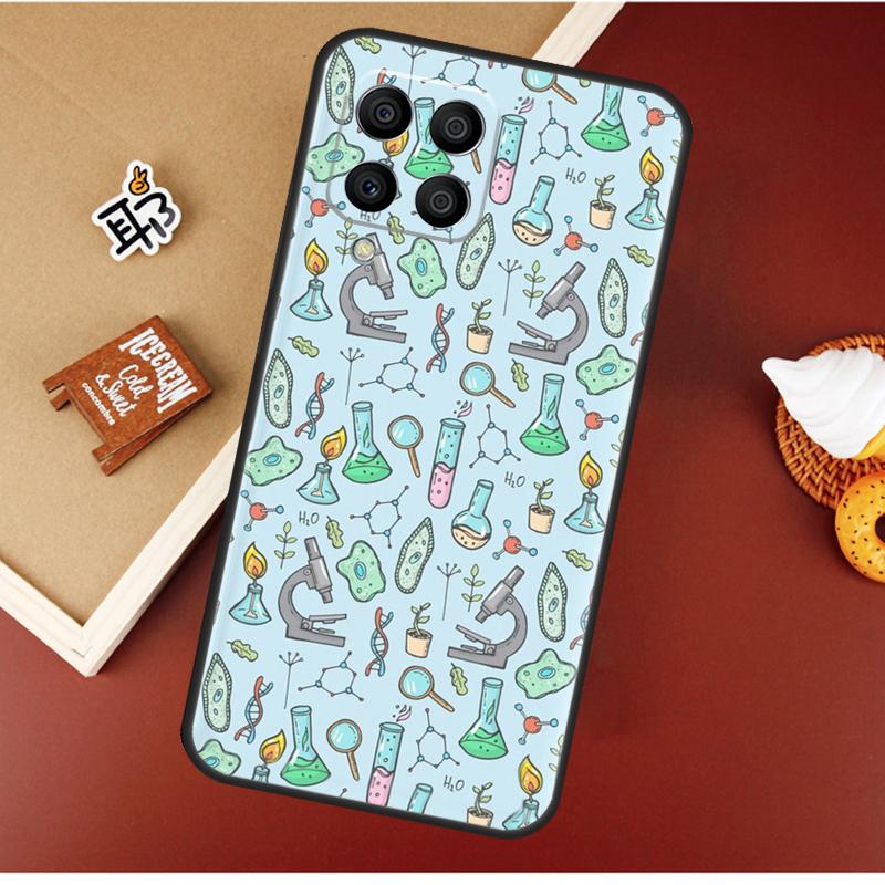 Vintage Chemistry Laboratory Case For Samsung Galaxy M16 M36 M56 M06 M52 M32 M12 M54 M34 M14 M35 M55 M15 M11 M31 M13 M53