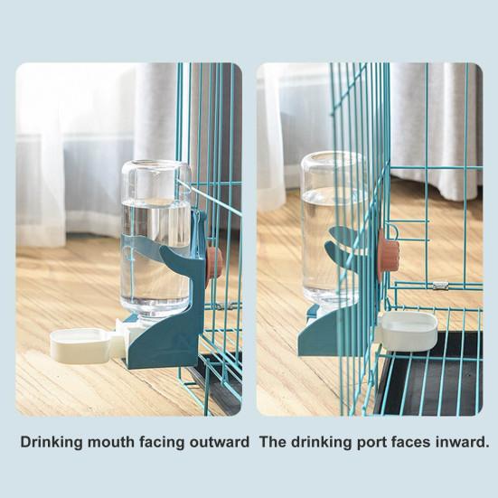 500 мл кормушка для домашних животных, большая емкость, брызгозащищенная, универсальная автоматическая кормушка для кошек, диспенсер для воды для кролика