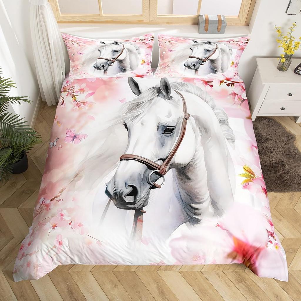 Erosebridal Tree of Life Bedding Set Sun and Moon Comforter Cover Twin Kids Teens Bedroom Decor Black and White 2 Pcs Duvet Cover Gothic Boh