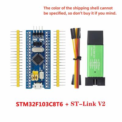 Оригинальный ST-LINK V2 Симулятор Загрузчик Программатор Оригинальная STM32F103C8T6 STM32 Минимальная Система Отладочная плата STM32F401 / 411
