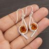 Citrine Earrings Jewelry, 925 Solid Sterling Silver Earrings, Attractive Earrings For Wedding Gift, Citrine Gemstone Jewelry For Women
