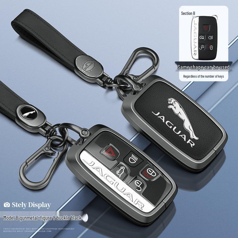 Jaguar XEL, Range Rover Velar, Discovery Sport, and Defender Premium Metal Key Case
