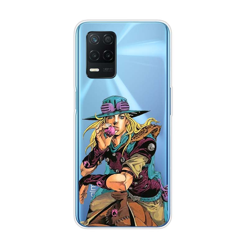 Чехол для телефона JoJos Bizarre Adventure для Realme 8 8i V3 V5 GT Neo Flash Edition Explorer Master Neo2 Narzo 30 50i 50A C21Y