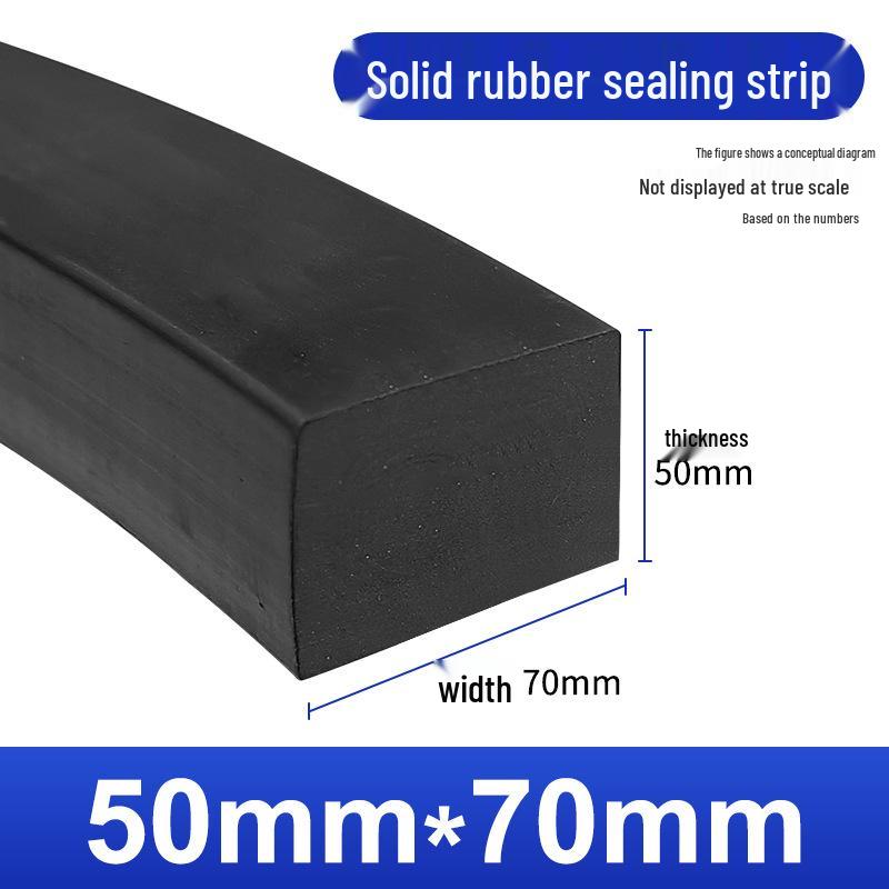Nitrile Rubber Strip: Oil & Pressure-Resistant Shock Absorbing Glass Pad for Sealing & Joint Support
