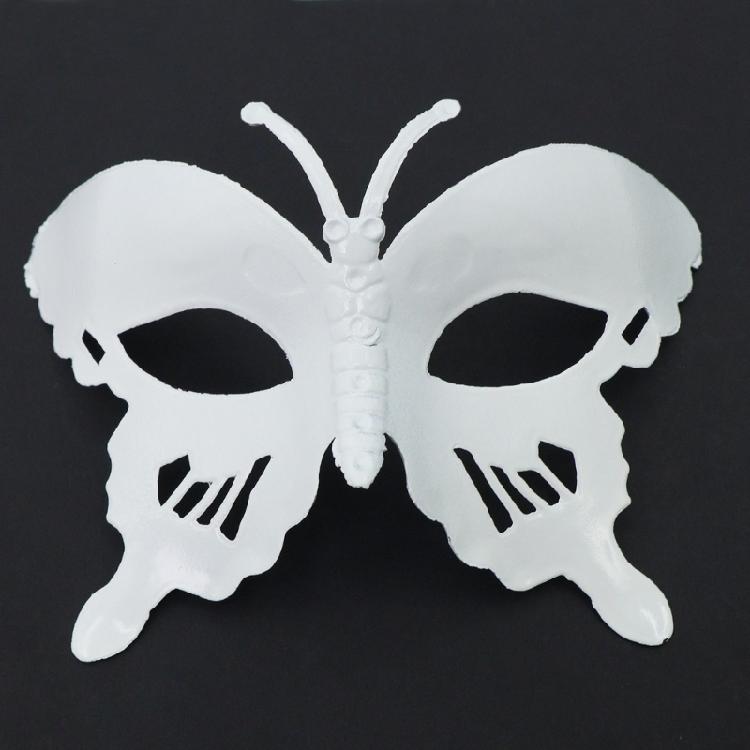 Белая Маска Маска на Пол-лица Маска на Хэллоуин Маскарадная Маска Маска для Вечеринки Маска Марди Гра Маска-Бабочка для Карнавалов