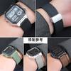 Для Casio Маленькие Квадратные A168W AE-1200/1300 A159 A158 F91W F105 W-216 Кожаный Ремешок Мужской Браслет из Натуральной Кожи 18мм ширина