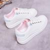 Round Toe Shoes for Women Flat Lace Up 2024 New Fashion Woman Footwear Deals Korean H High Quality Designer Luxury Daily Routine