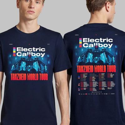 Electric Callboy Tanzneid World Tour 2025 2026 США Канада Япония и Австралия Футболка