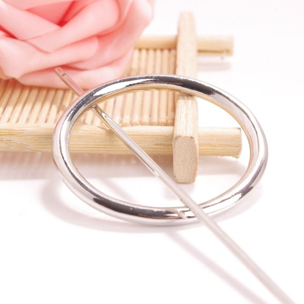 Japanese Style Geometric Hair Clip Hollow Hair Accessories Vintage Half Up Hairpin Daily Wear