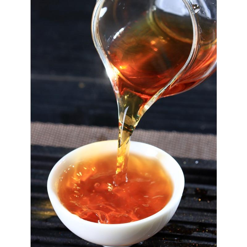 500 г Древний черный чай Юньнань Золотой шелк Золотая улитка Чай Фэнцин Дянь Хун