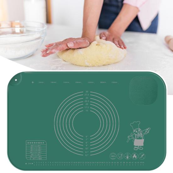 Силиконовый коврик для выпечки, очень большой антипригарный термостойкий прямоугольный пищевой стол, столешница для хлеба, тесто для замешивания, раскаточная площадка, кухонные принадлежности