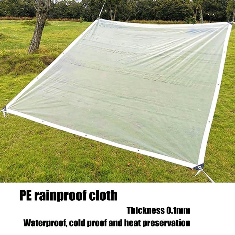 1 шт. водонепроницаемая ткань для домика для домашних животных прозрачный брезент полиэтиленовая пленка пластиковая непромокаемая ткань для домика