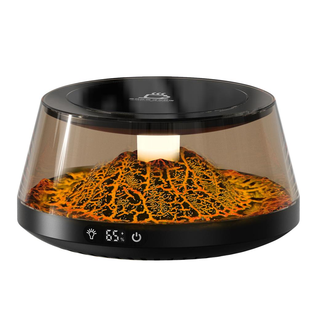 Volcanic Lavas Mug Warmers Constants Temperature Heating Coaster For Home/Office