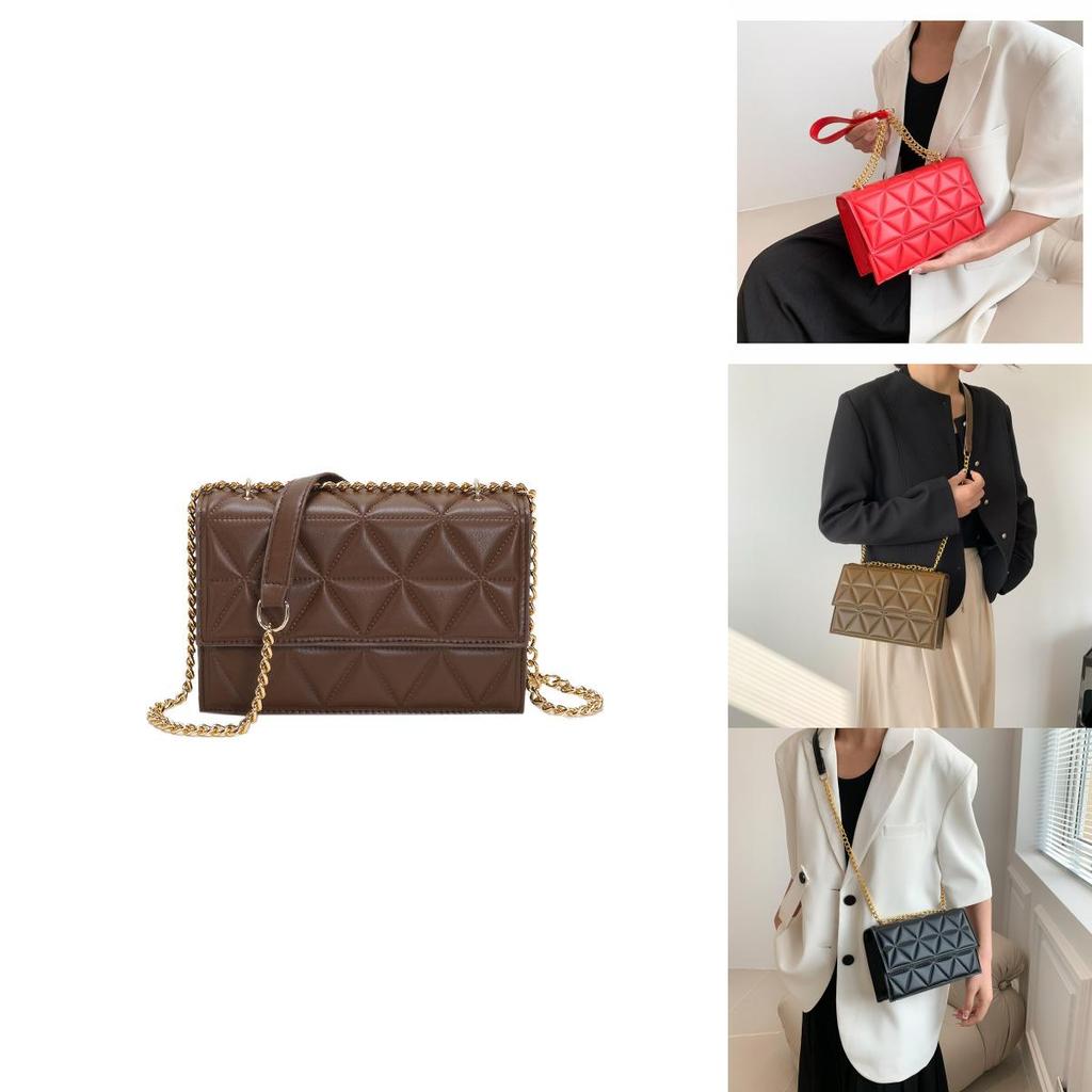 Stylish Pu Leather Small Box Handbag For Women With Magnetic Closure And Sleek Design
