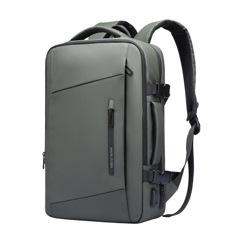 Laptop Backpacks Mark Ryden Men Business Laptop Backpack Large Capacity 17.3 Inch Oxford Travel Rucksack