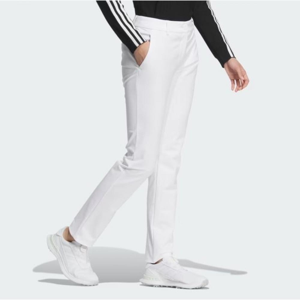 Adidas Гольф 24 года Осень-зима Женские брюки S 4-сторонняя растяжка полной длины iS4736 Белый