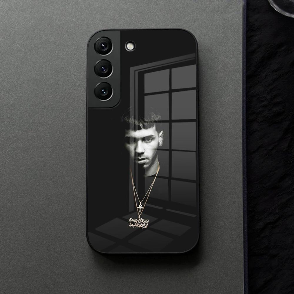 A-Anuel AA Стеклянный чехол для телефона Samsung Galaxy S21 S26 S25 S22 S20 S24 S23 Ultra Fe Plus A16 A34 A54 A24 Coque